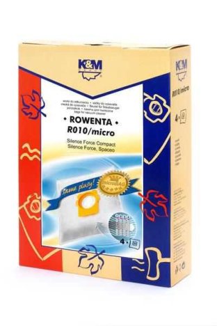 Sac aspirator Rowenta R010 micro, sintetic, 4 X saci, KM